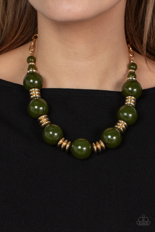 Race to the POP - Green Paparazzi Accessories