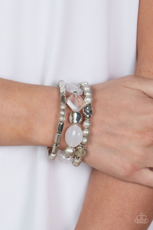 Marina Magic- White Paparazzi Accessories