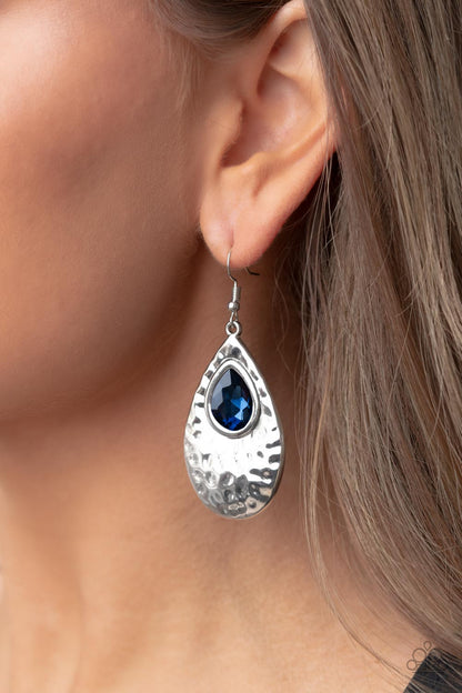 Tranquil Trove - Blue Paparazzi Accessories