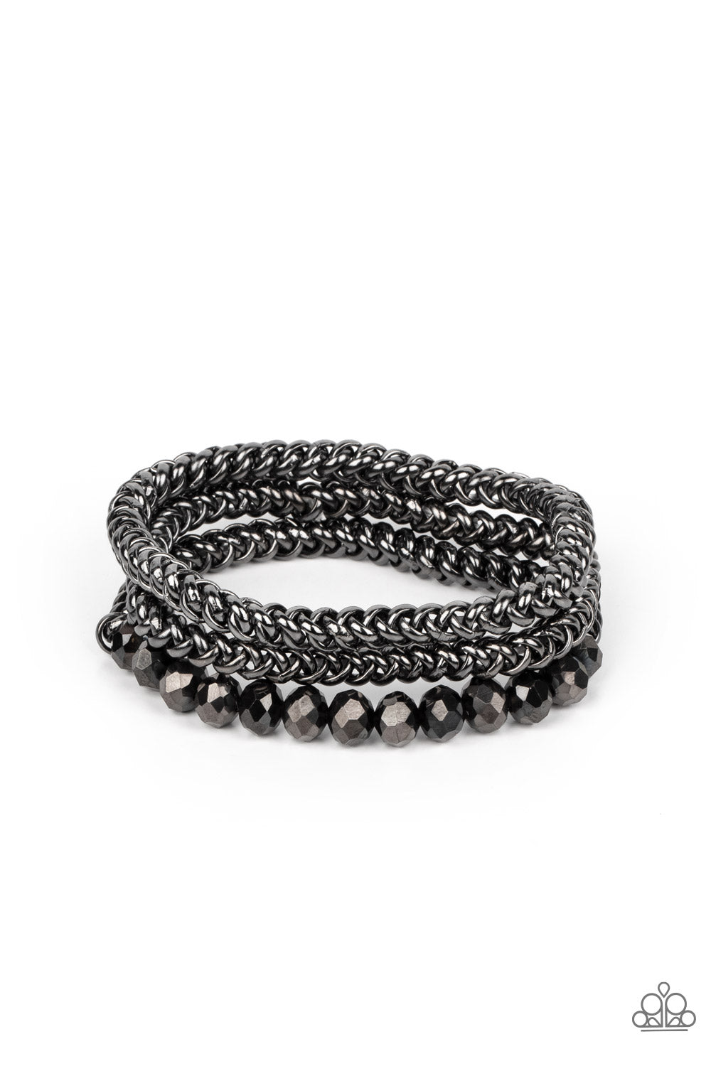 Gutsy and Glitzy - Black Paparazzi Accessories