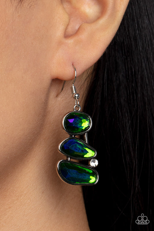Gem Galaxy - Green Paparazzi Accessories