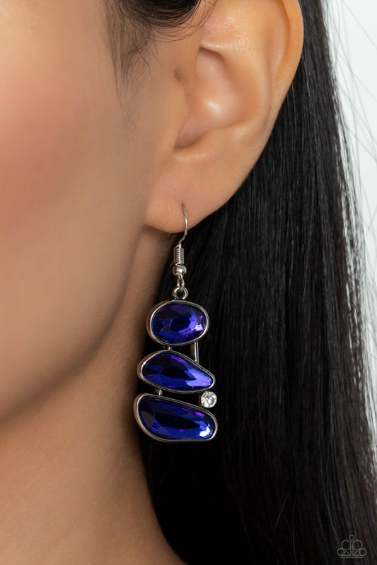 Gem Galaxy - Blue Paparazzi Accessories