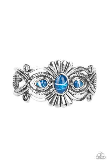 Rural Rumination - Blue Paparazzi Accessories
