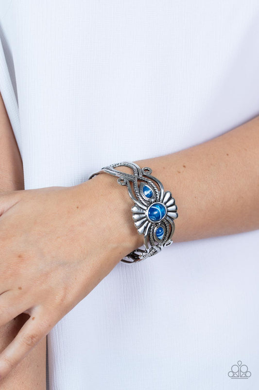 Rural Rumination - Blue Paparazzi Accessories