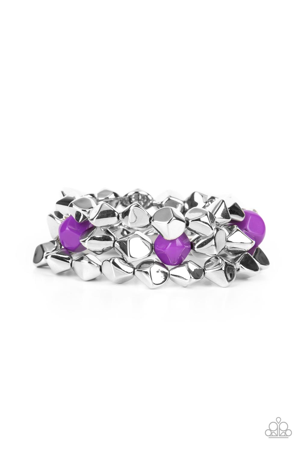 A Perfect TENACIOUS - Purple Paparazzi Accessories