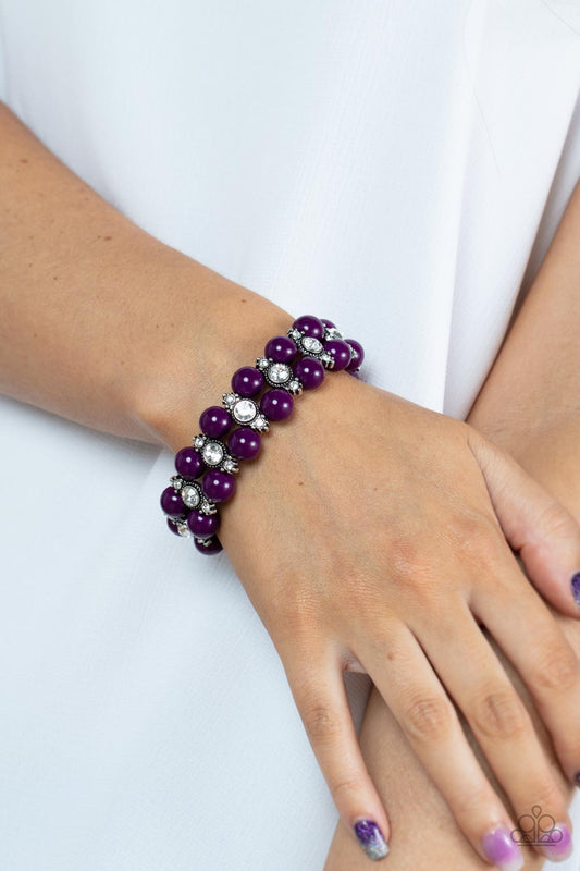 Starlight Reflection - Purple Paparazzi Accessories