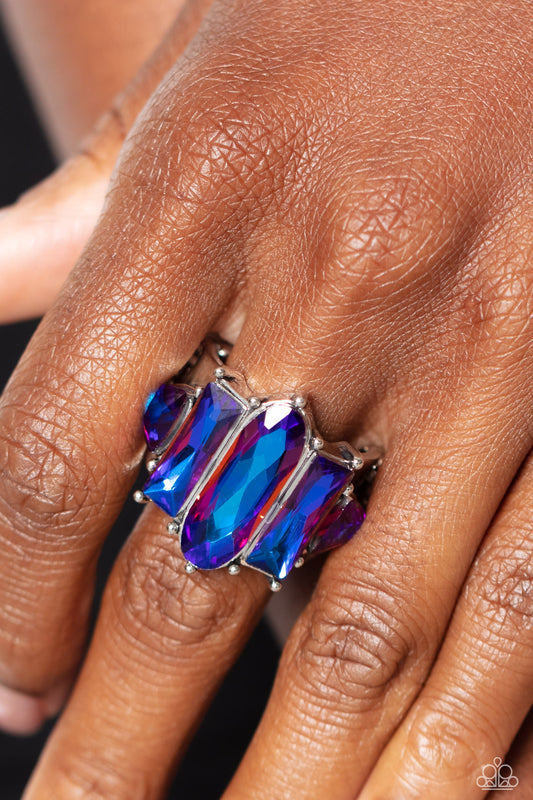 Iridescently Interstellar - Purple Paparazzi Accessories