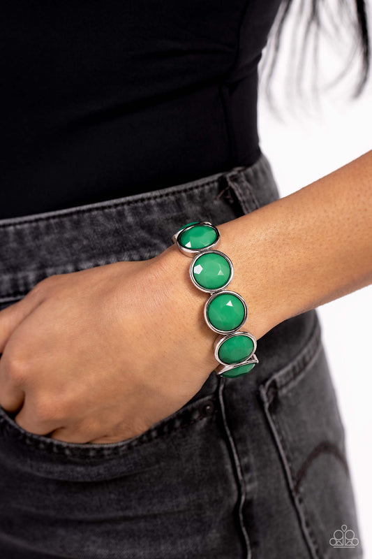 Long Live the Loud - Green Paparazzi Accessories