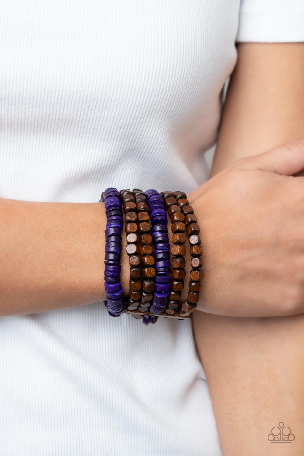 Fiji Fiesta - Purple Paparazzi Accessories