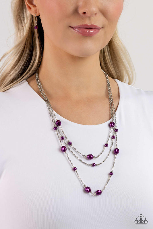 Pearlicious Pop - Purple Paparazzi Accessories