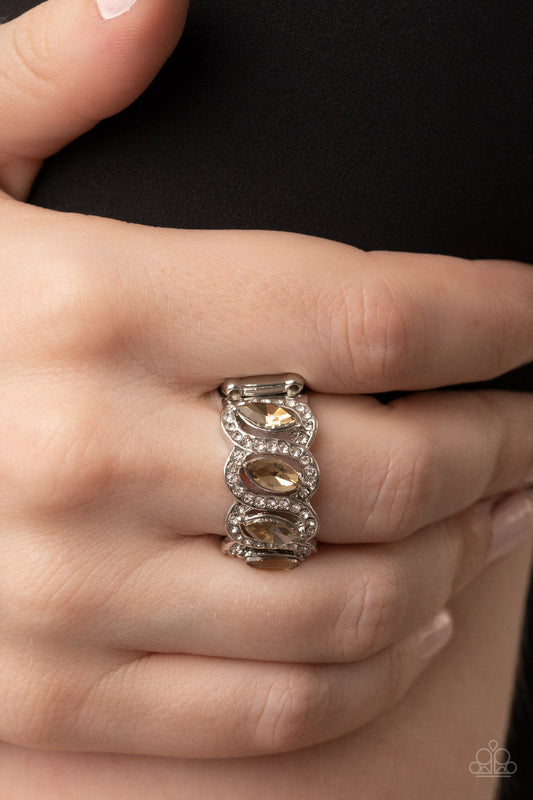 Staggering Sparkle - Brown Paparazzi Accessories