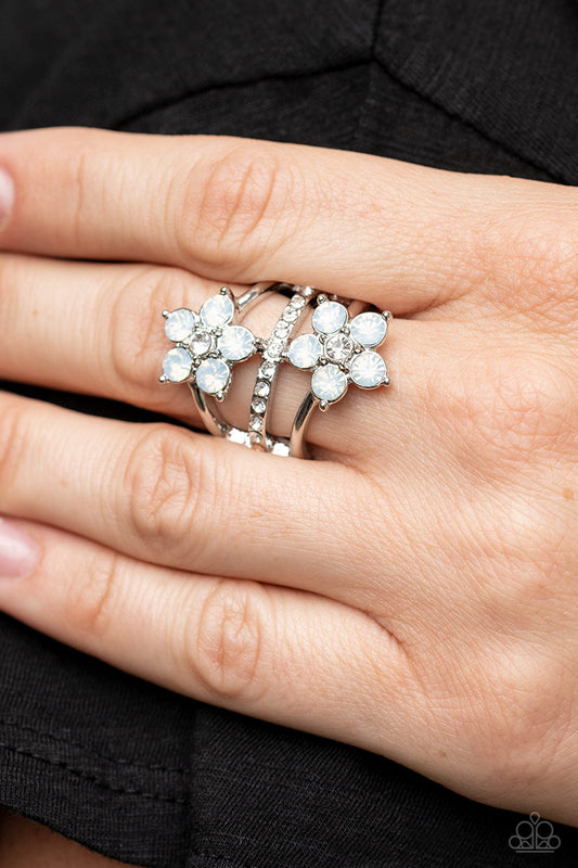 Precious Petals - White Paparazzi Accessories
