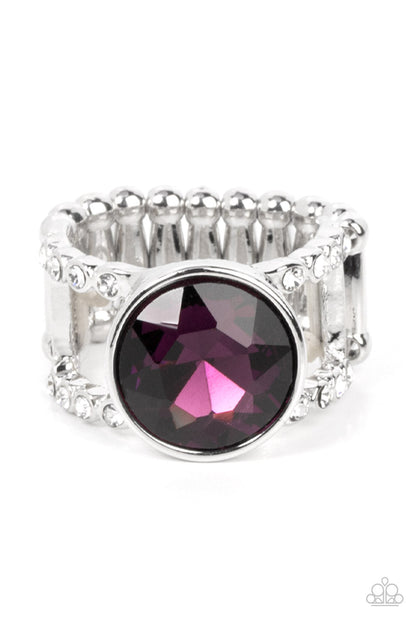 High Roller Sparkle - Purple Paparazzi Accessories