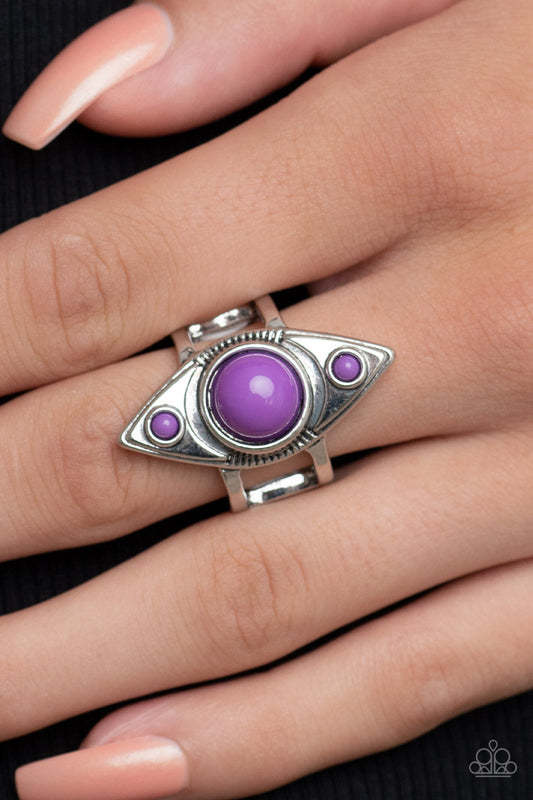 Pivoting Point - Purple Paparazzi Accessories
