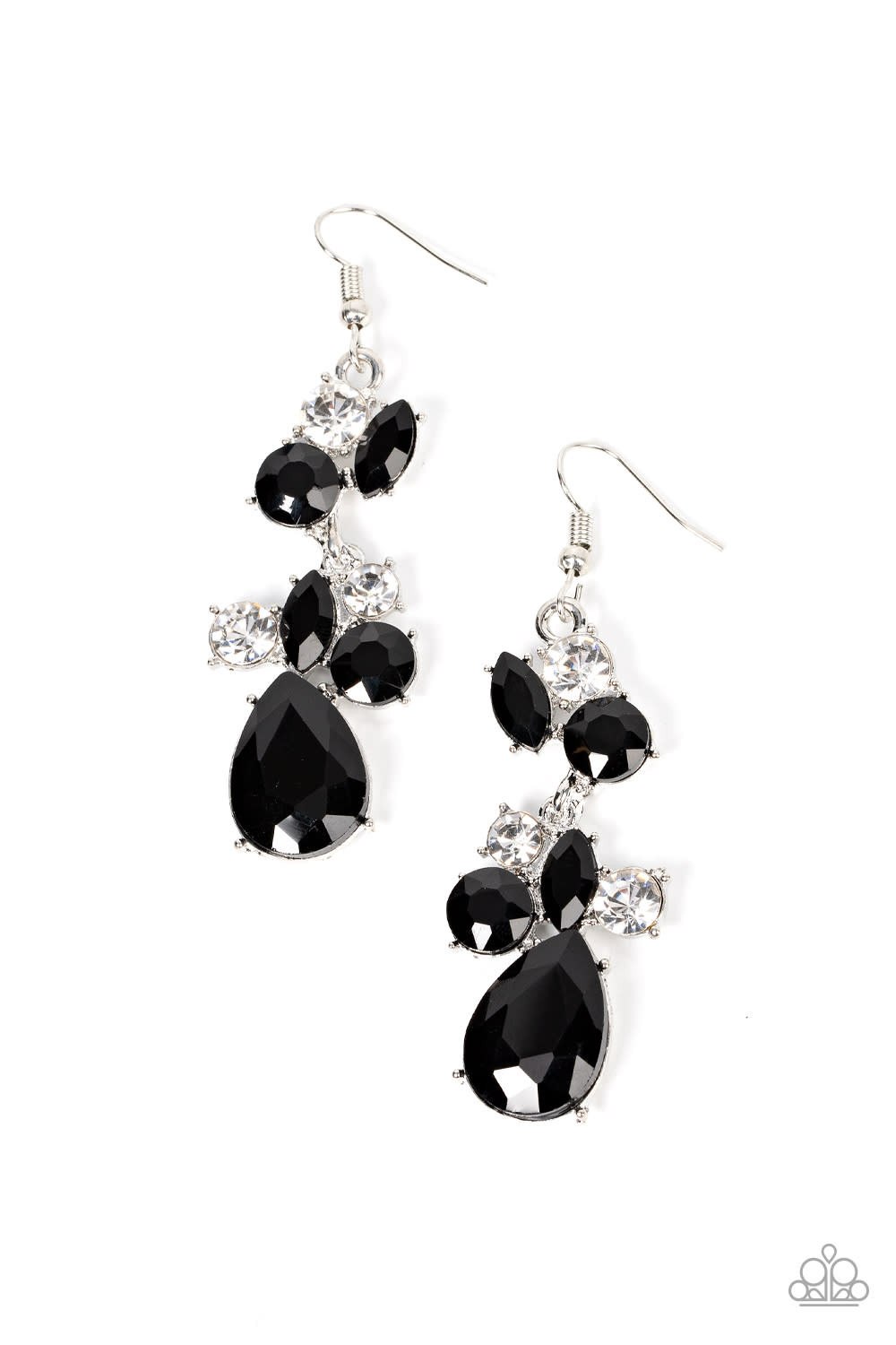 Rhinestone Reveler - Black Paparazzi Accessories