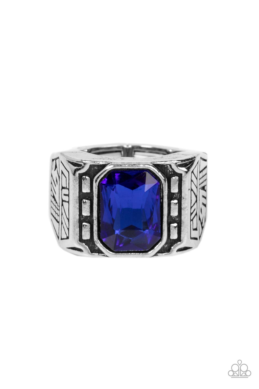 Metro Magnate - Blue Paparazzi Accessories