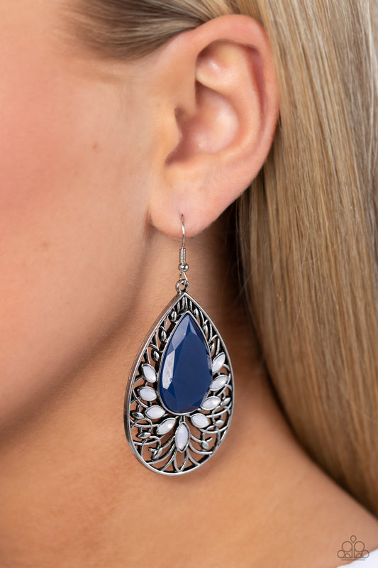 Floral Fairytale - Blue Paparazzi Accessories