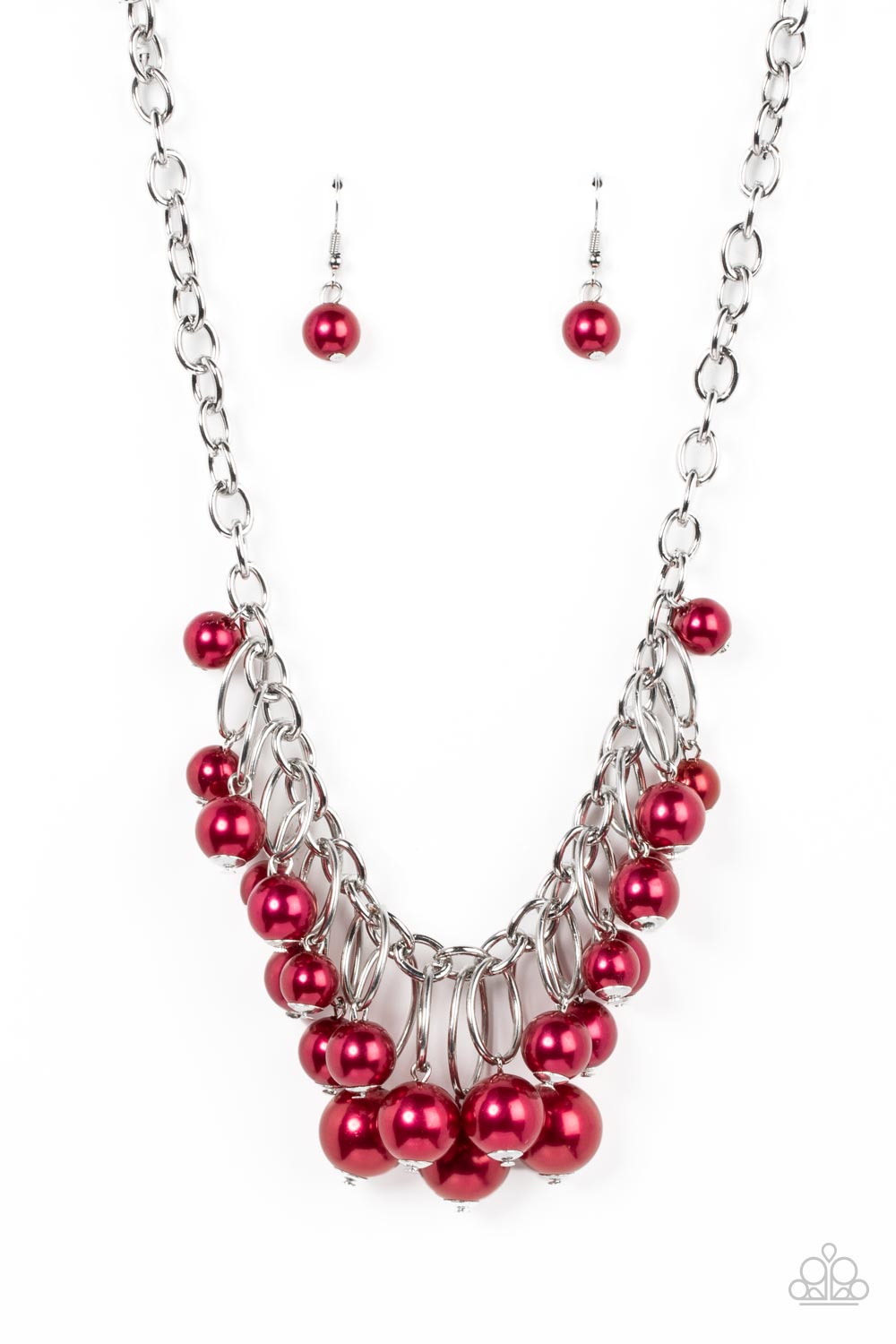 Powerhouse Pose - Red Paparazzi Accessories
