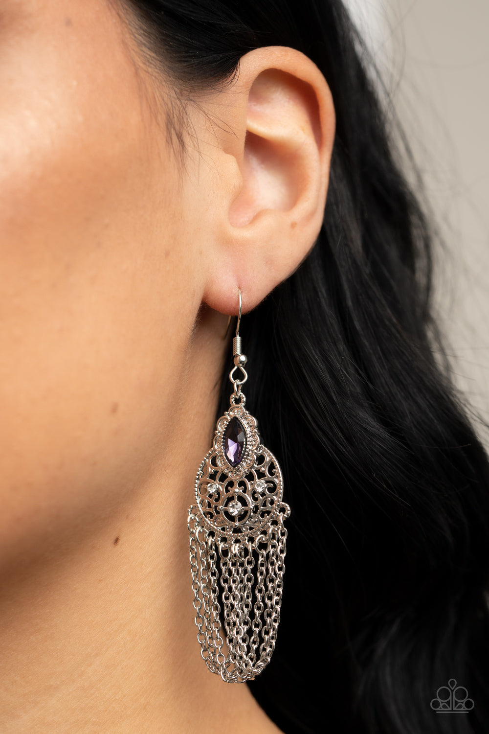 Pressed for CHIME - Purple Paparazzi Accessories