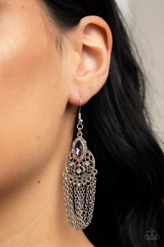 Pressed for CHIME - Purple Paparazzi Accessories