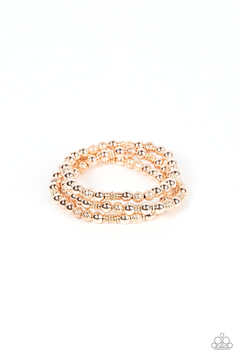 Boundless Boundaries - Rose Gold Paparazzi Accessories