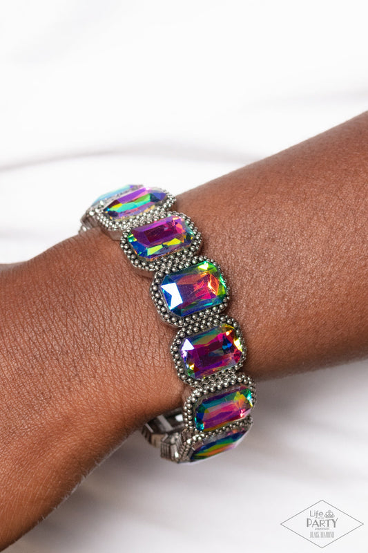 Studded Smolder - Multi Paparazzi Accessories