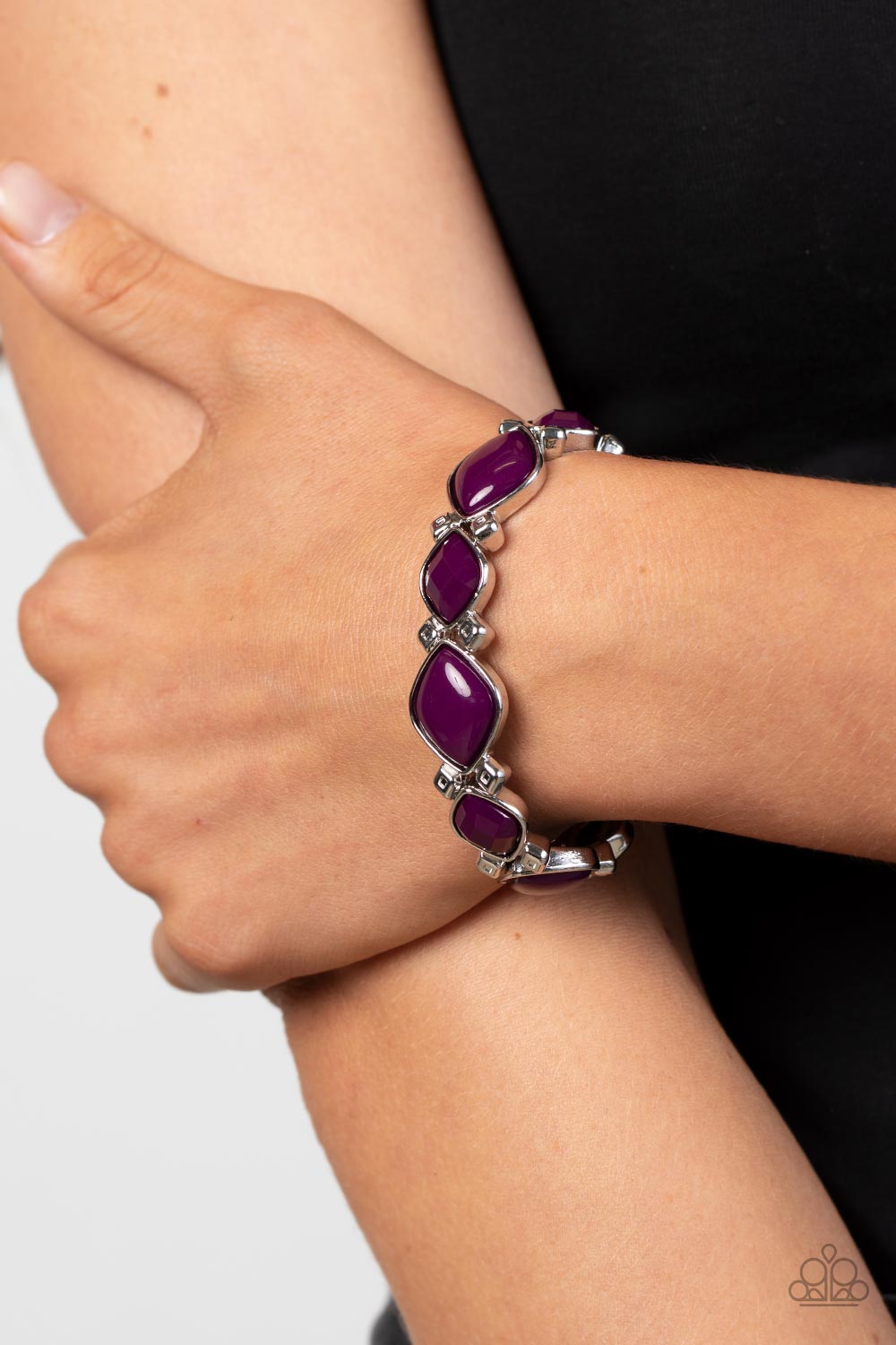 Boldly BEAD-azzled - Purple Paparazzi Accessories