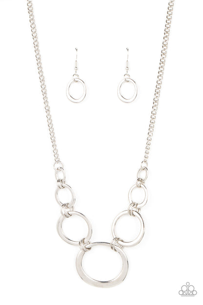 Short Circuit - Silver Paparazzi Accessories