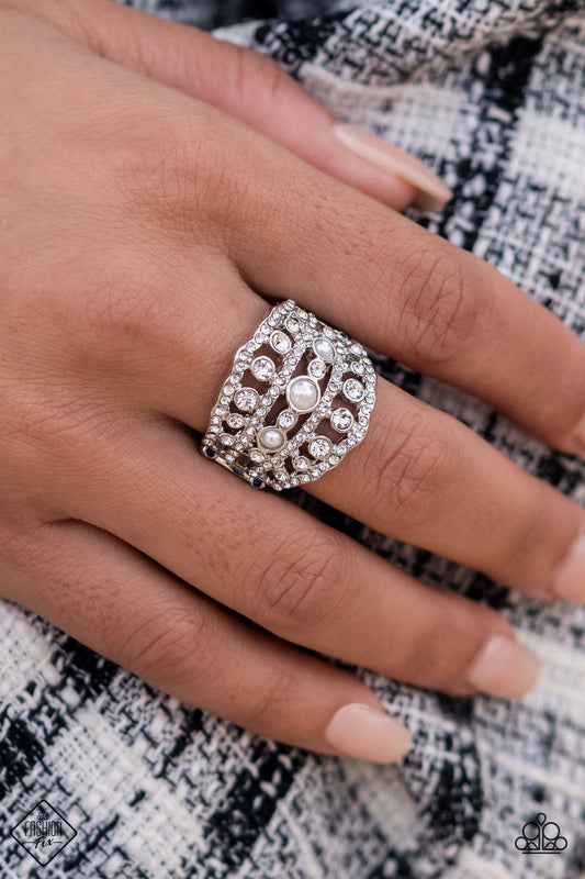 Sailboat Bling - White Paparazzi Accessories