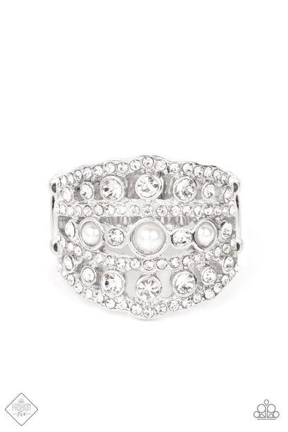 Sailboat Bling - White Paparazzi Accessories