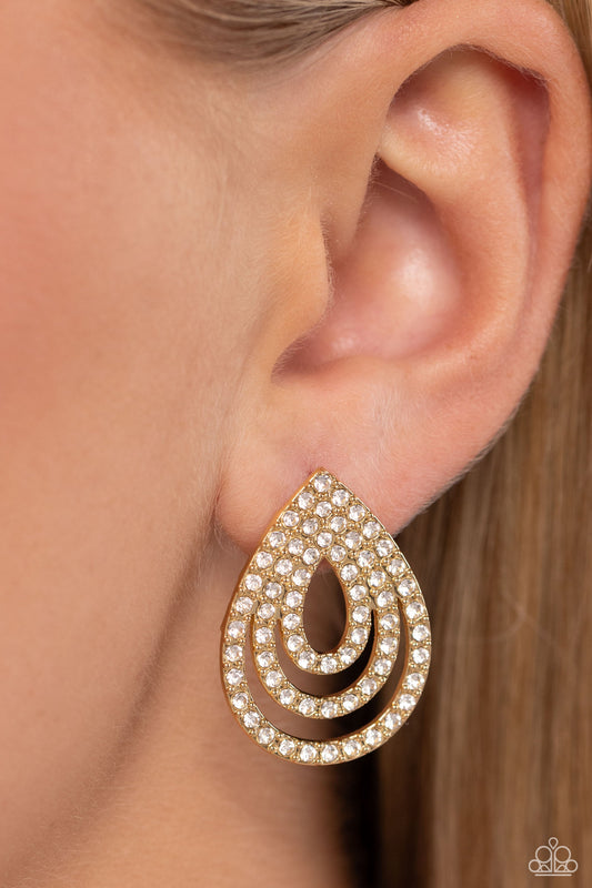 Red Carpet Reverie - Gold Paparazzi Accessories