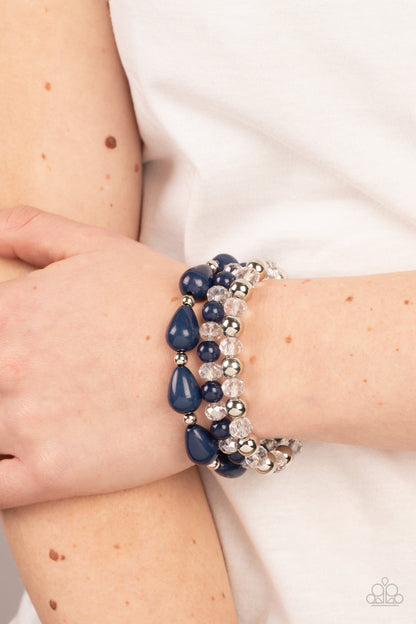 Beachside Brunch - Blue Paparazzi Accessories