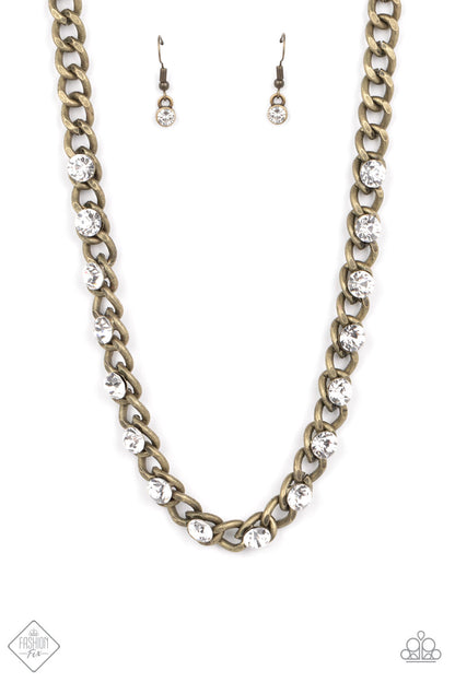 Major Moxie - Brass Paparazzi Accessories