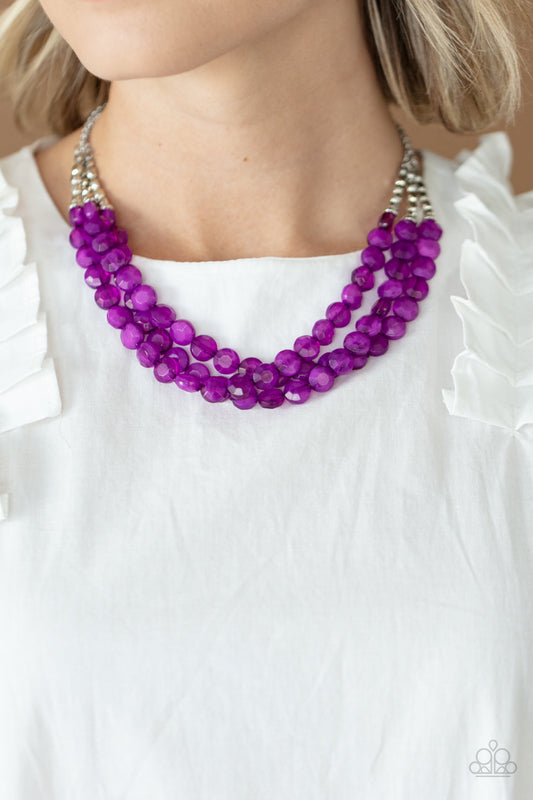 Pacific Picnic - Purple Paparazzi Accessories