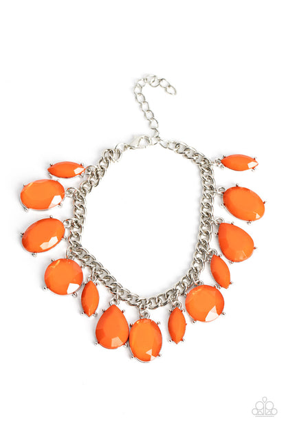 Serendipitous Shimmer - Orange Paparazzi Accessories