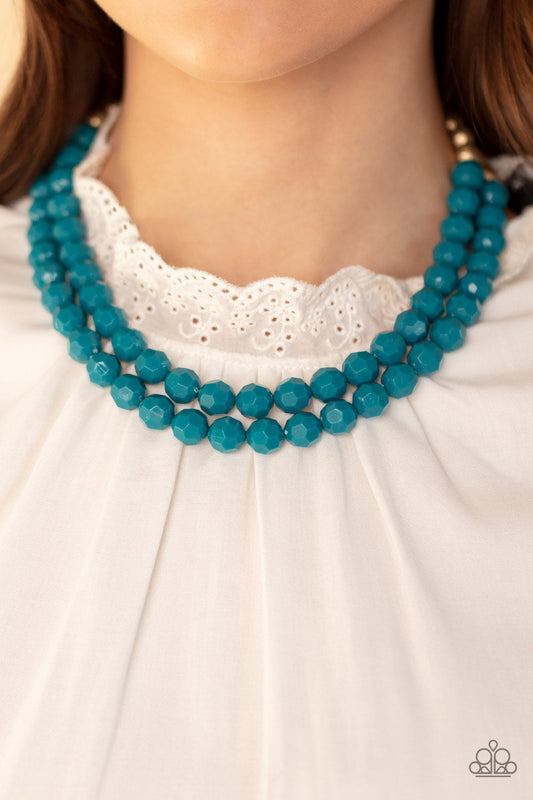 Greco Getaway - Blue Paparazzi Accessories