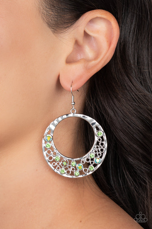 Enchanted Effervescence - Green Paparazzi Accessories