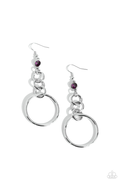 Glitzy Gesture - Purple  Paparazzi Accessories