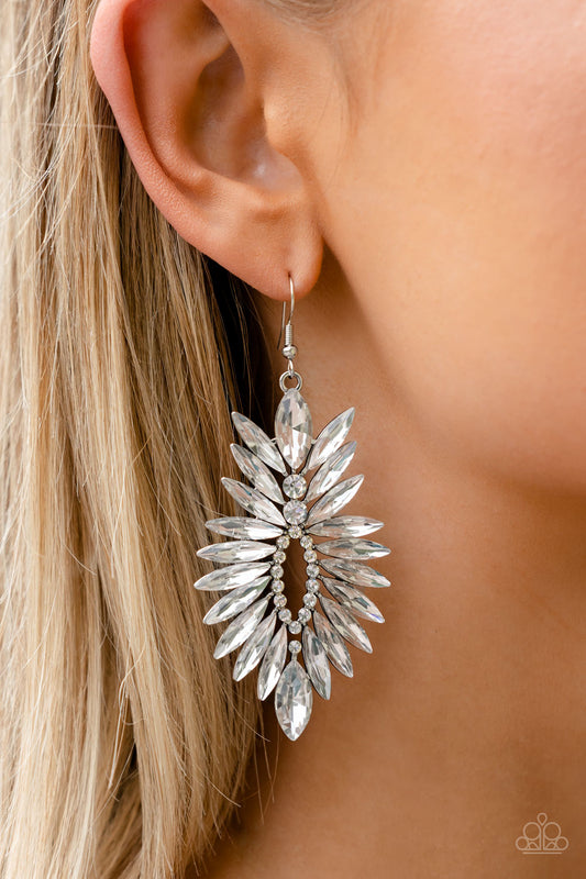 Turn up the Luxe - White Paparazzi Accessories