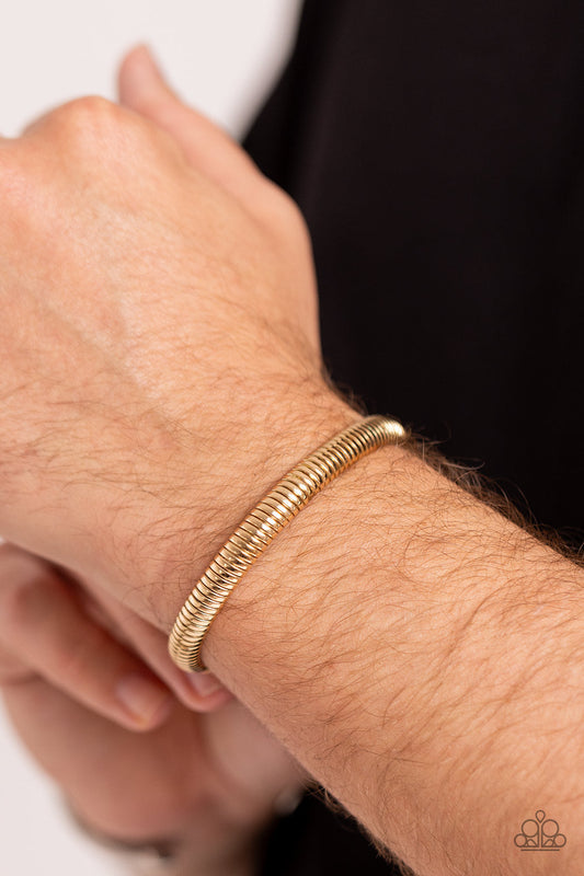Let It RIB - Gold Paparazzi Accessories