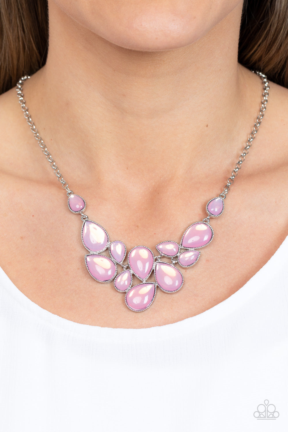 Keeps GLOWING and GLOWING - Pink Paparazzi Accessories
