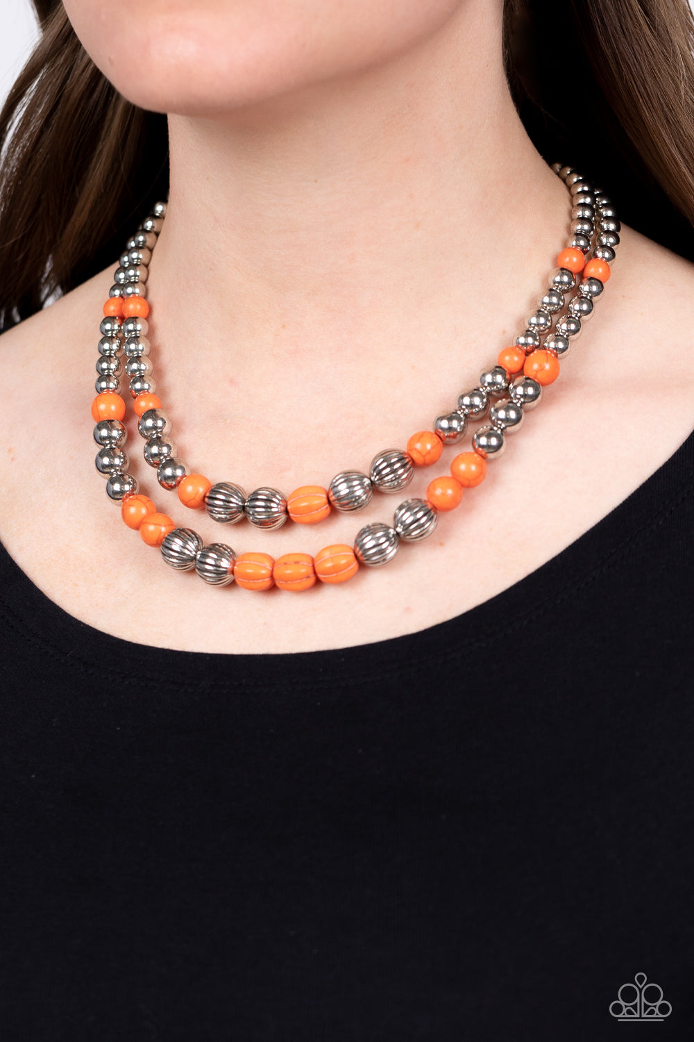 Country Road Trip - Orange Paparazzi Accessories