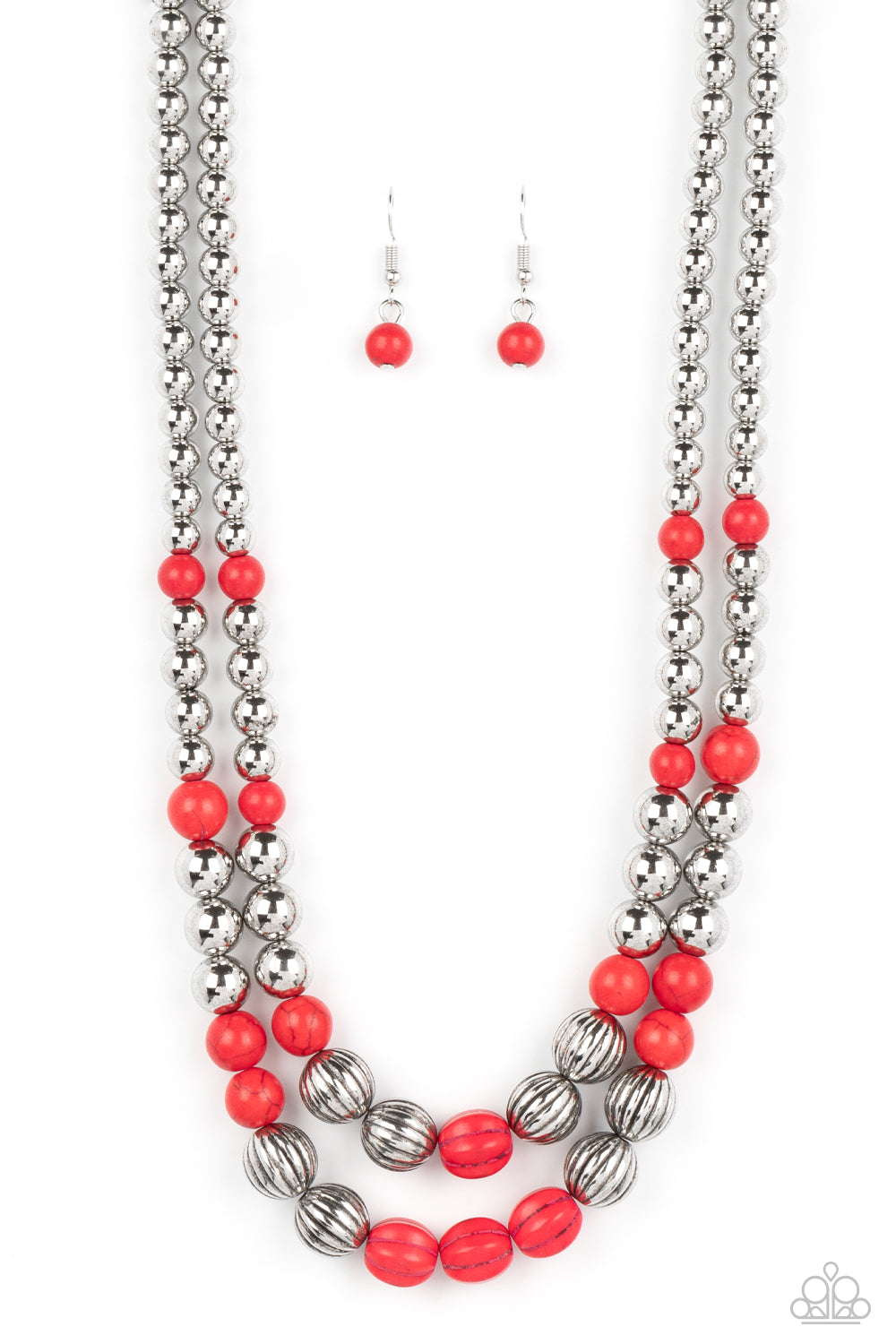 Country Road Trip - Red Paparazzi Accessories