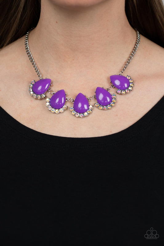 Ethereal Exaggerations - Purple Paparazzi Accessories