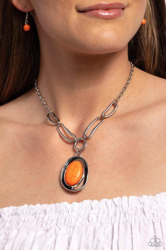 Sandstone Stroll - Orange Paparazzi Accessories