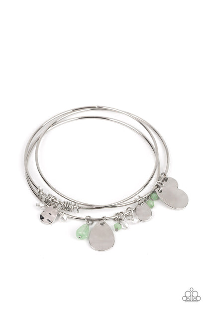 Secret Paradise - Green Paparazzi Accessories