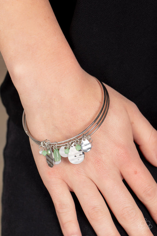 Secret Paradise - Green Paparazzi Accessories
