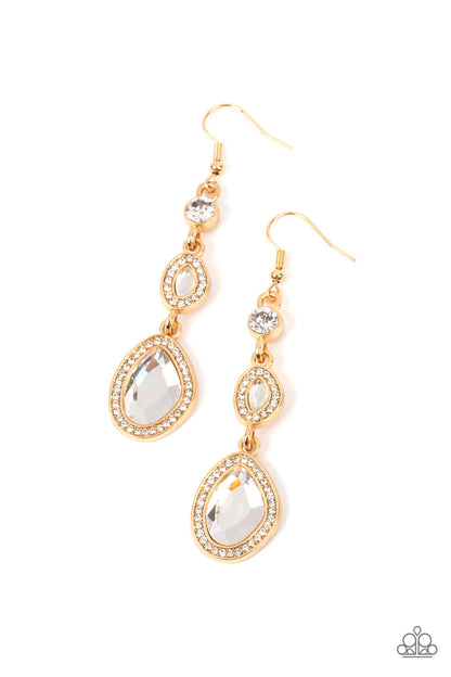 Dripping Self-Confidence - Gold Paparazzi Accessories