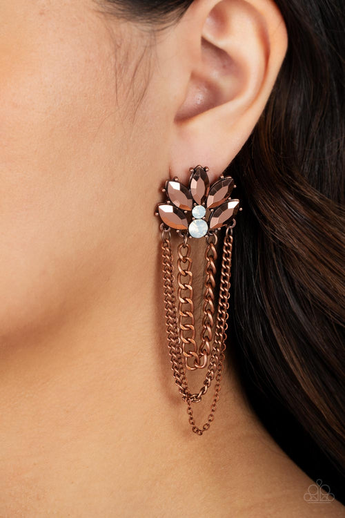 Reach for the SKYSCRAPERS - Copper Paparazzi Accessories