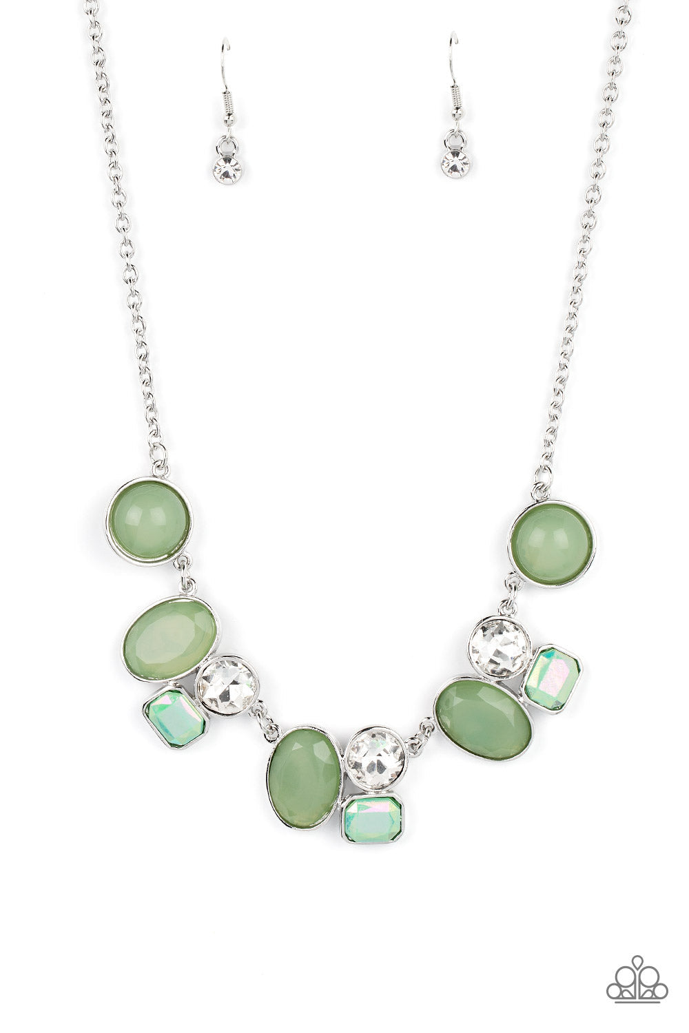 Fantasy World - Green Paparazzi Accessories